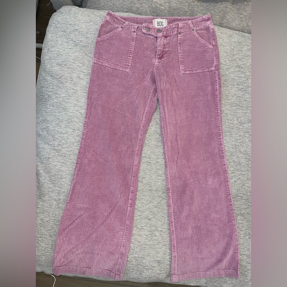 BDG Mauve Corduroy Trousers
